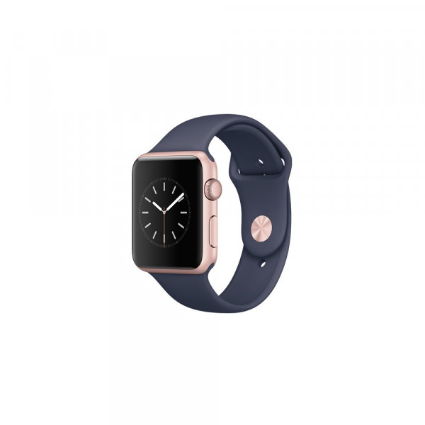 Watch Series 1, 38mm Rose Gold Aluminium Case with Midnight Blue Sport Band Apple products