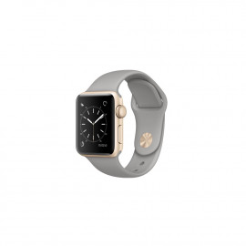 Watch Series 2, 38mm Gold Aluminium Case with Concrete Sport Band