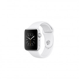 Watch Series 2, 42mm Silver Aluminium Case with White Sport Band