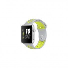 Watch Nike+, 42mm Silver Aluminium Case with Flat Silver/Volt Nike Sport Band Apple products