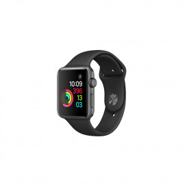 Watch Series 2, 42mm Space Grey Aluminium Case with Black Sport Band